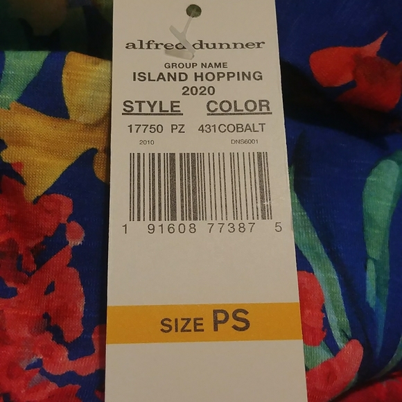 Alfred Dunner Undersea Paradise Top - Picture 4 of 9